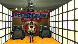 fallout 4 fashion show with beautiful clothes on sexy brunettes?