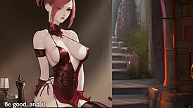 Cherrys Joi Hentai Game Session01 With Redhead Big Tits Instruction