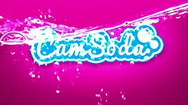 Emily Addison's big tits shine as this redhead rubs her wet pussy hard!