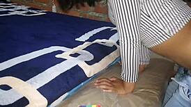 watch this mexican babe moan during intense anal in homemade clip