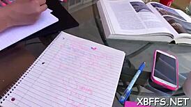 Lusty Teens Bent Over For Hardcore Group Sex And Blowjobs