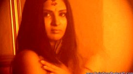 exotic indian milf shows off her wild solo moves!