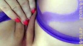 nikki delano licks cum from floor