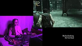 NAKED MONSTER WITH BIG NATURAL TITS IN EVIL WITHIN 2 PLAYTHROUGH