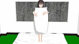 Japanese Hentai of naked bodies and softcore action graphically animated