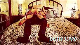 Horny Redhead Kandi Quinn Bent Over in Doggystyle Comic Book Fuck!