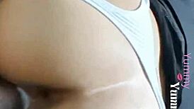 Young Beautiful Prostitute Begs for Creampie Inside