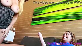 big booty lesbians karen fisher and eva notty bang wet pussies