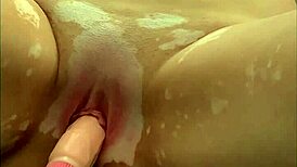 suggestive way to fuck that new toy with your pussy