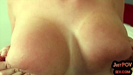 Bosomy Pov Babe Delivers Boobjob And Blowjob For Intense Pleasure