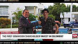 Blonde Sucks Latina Ass Intensely