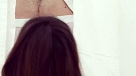 Mormon Babe Rides Older Stud!