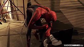 dani daniels in spiderman xxx parody, wow! 🕷️