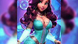 Hey, Check Out These Sexy Thick Etherial Princesses With Magic Energy Surrounding Them! ✨