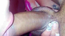 Linda, they cum in my mouth and on my tits because I'm a whore