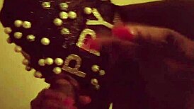 Sloppy BBW Escort Rips Clothes For Spit-Filled Blowjob