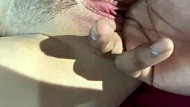 i love how he finger fucks my pink pussy