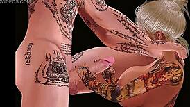 Sl Heartbreakers show off big tits in wild cartoon action