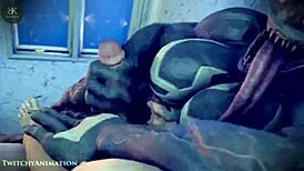 Venom pov sex with intense close-up banging action