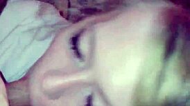 Hot Amateur Big Titty Blonde Gives Nut-Busting Blowjob