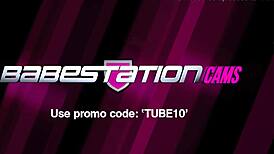 seductive bathroom encounter with a black babe