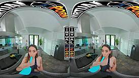 it's a bit more than breakfast with teen girlfriend sera ryder in pov virtual porn