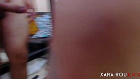 webcam couple fucks bareback with big cock to avoid christmas loneliness