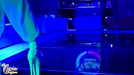 We enjoyed a steamy lesbian encounter in the Guadalajara swinger club with my girlfriend