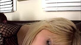 Blindfold makes candy manson orgasmic