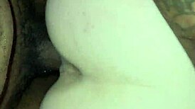 Blonde Babe Intensely Rides Big Black Cock In Winter