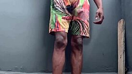 Morning Workout Turns Into Wild Twink Feet Fetish Close-Up!