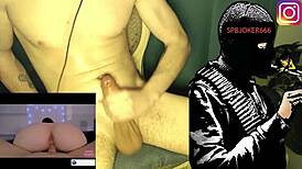 Huge cumshot from the wildest Russian mafiozi on webcam last night.