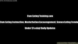 Eat your cum or face punishment.