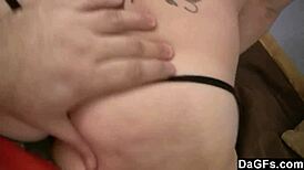 The eager blonde from dagfs loves doggystyle adventures