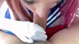 sailor mamadora sirenita fuentes in cosplay adventure