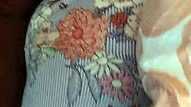 Teasing my wife's tits in lingerie?