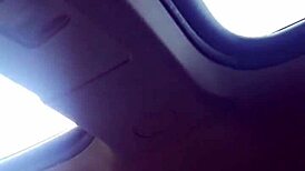 Getting a sloppy blowjob in the car from this ebony babe 😏