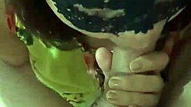 Filipina Housemaid Helps With Household Chores