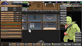 in the monster black market, a lactating milf with big ass gets missionary fucked by big black cock