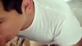 pollito sucks that big peruvian cock for the first time