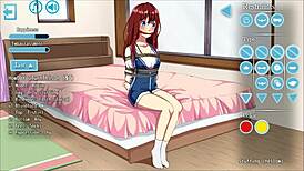 BDSM Hentai Game Ep 1: Shibari Ropes Bind Cute Classmate