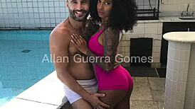 O dia que Eriella Ferraz conheceu o lutador Allan Guerra Gomes 😏