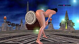 Tamil audio sex story featuring animated cartoon hentai of beautiful desi girls in solo fun with masturbation