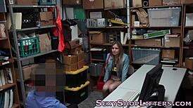 Watch this blonde slut getting fucked hard