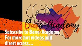 African Ebony Amateurs Bent Over For Monster Cock Creampie Fucking