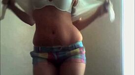 Hey guys, watch this real teen 18+ Latina strip on her home webcam for random dudes online!