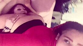 Beautiful White BBW Joins Latina Ladybrazy in First Interracial Threesome