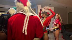 Wow, Halloween Vegas party with Coach Cardher, Crystal Cooper, and Bunny Angel Youngs!