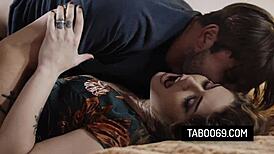 Inked Slut Vanessa Vega Enjoys Rough Sex With Blowjob