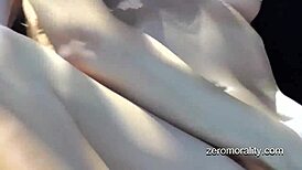 Horny teen asks, 'want to see my sex performance on stage in front of students?'